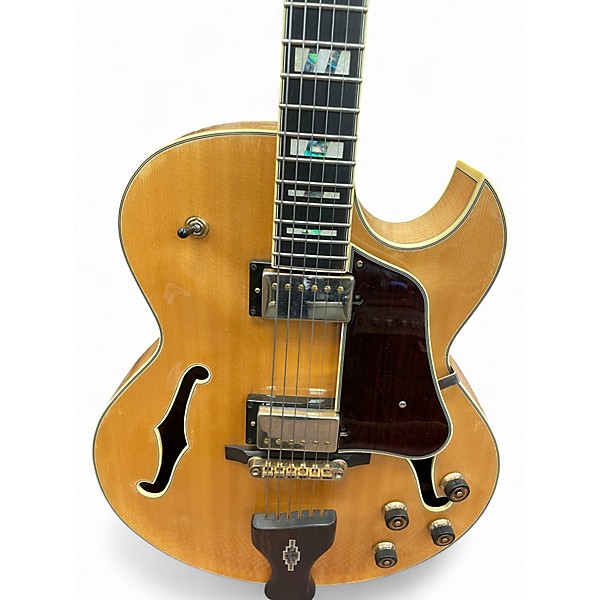 Used Ibanez LGB30 George Benson Signature Natural Hollow Body Electric Guitar