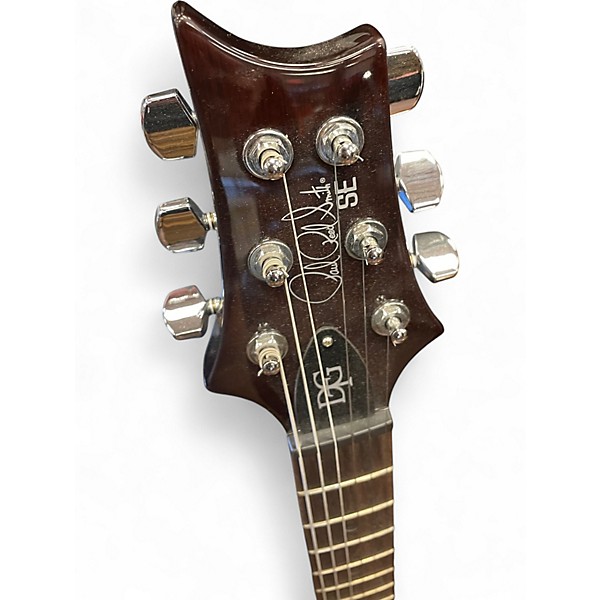 Used PRS SE DGT TREM Gold Top Solid Body Electric Guitar