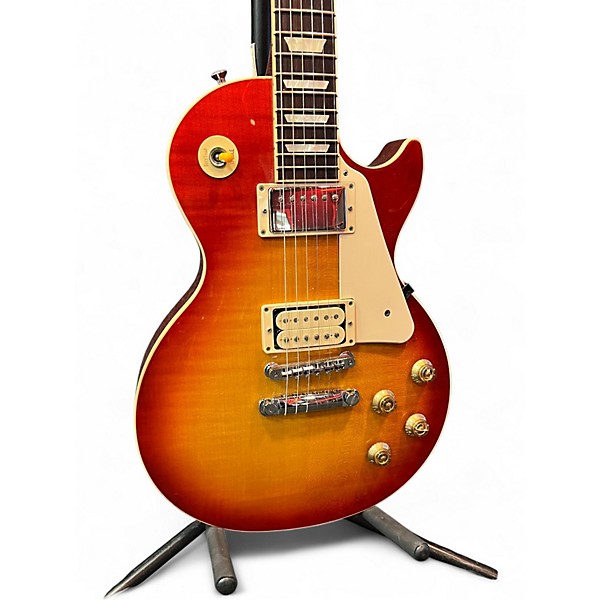 Used 2016 Gibson Les Paul Standard Cherry Sunburst Solid Body Electric Guitar