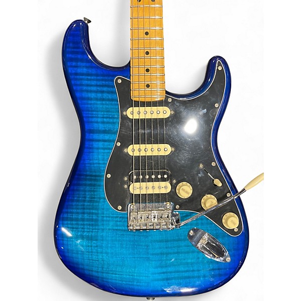 Used Fender Player II Stratocaster HSS Plus Limite Blue Burst Solid Body Electric Guitar