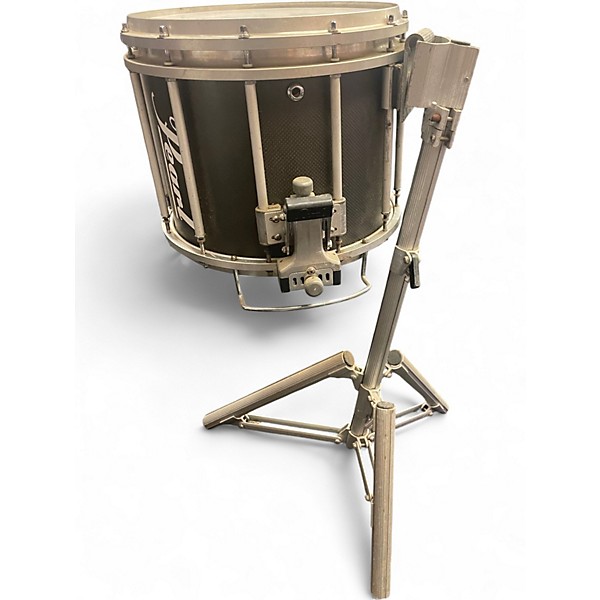 Used Pearl 8X15 Carbon ply Championship Marching Snare  Drum