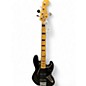 Used Squier Jazz Bass CV5 Metallic Black Electric Bass Guitar thumbnail