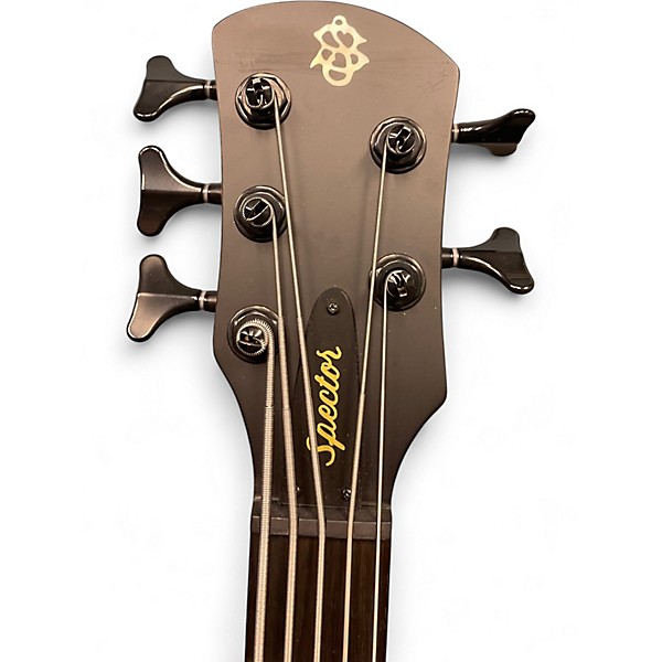 Used Spector NS PULSE 5 Trans Black Electric Bass Guitar