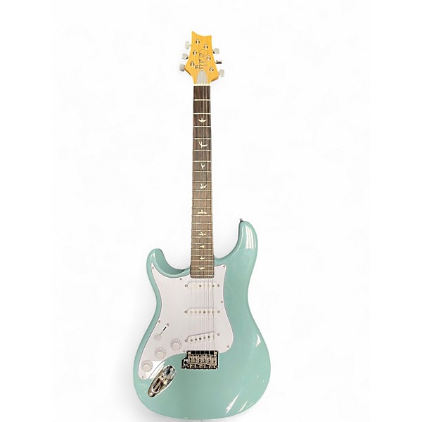 Used PRS SE Silver Sky Stone Blue Solid Body Electric Guitar