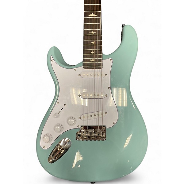 Used PRS SE Silver Sky Stone Blue Solid Body Electric Guitar