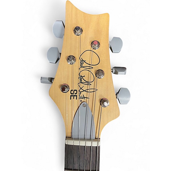 Used PRS SE Silver Sky Stone Blue Solid Body Electric Guitar