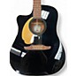 Used Fender Redondo Black Acoustic Electric Guitar