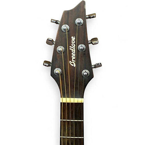 Used Breedlove Pursuit Concert Ebony Natural Acoustic Electric Guitar