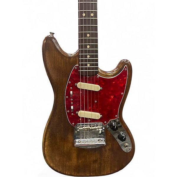 Vintage 1965 Fender Mustang Stain Solid Body Electric Guitar