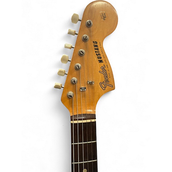 Vintage 1965 Fender Mustang Stain Solid Body Electric Guitar