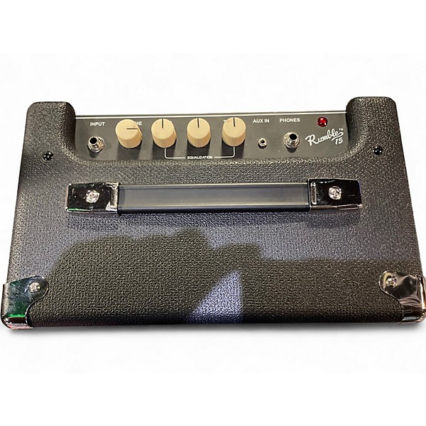 Used Fender Rumble 15 15W 1X8 Bass Combo Amp