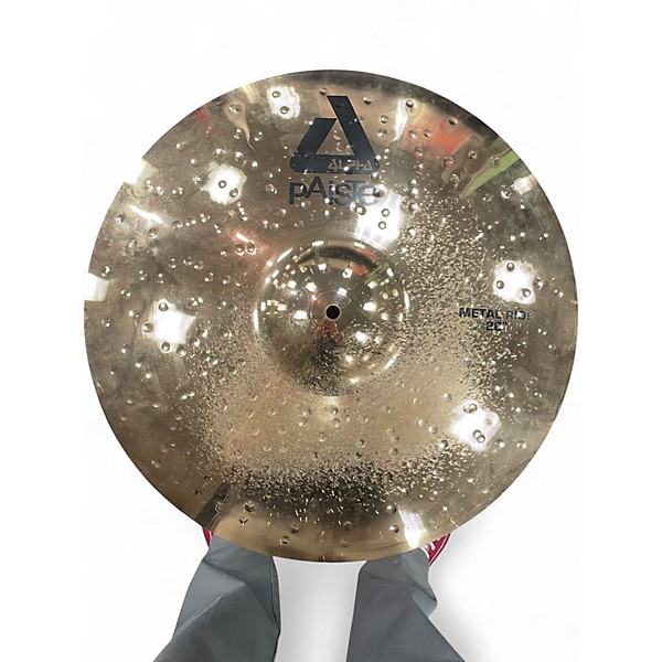 Used Paiste 20in Alpha Metal Ride Brilliant Cymbal