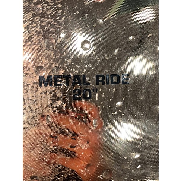 Used Paiste 20in Alpha Metal Ride Brilliant Cymbal