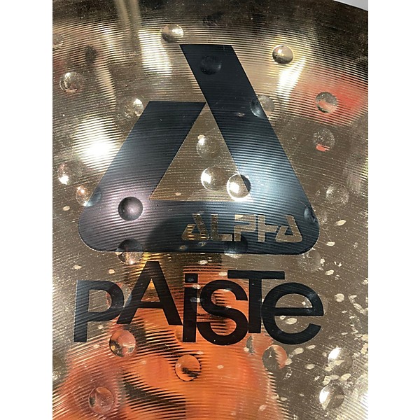 Used Paiste 20in Alpha Metal Ride Brilliant Cymbal