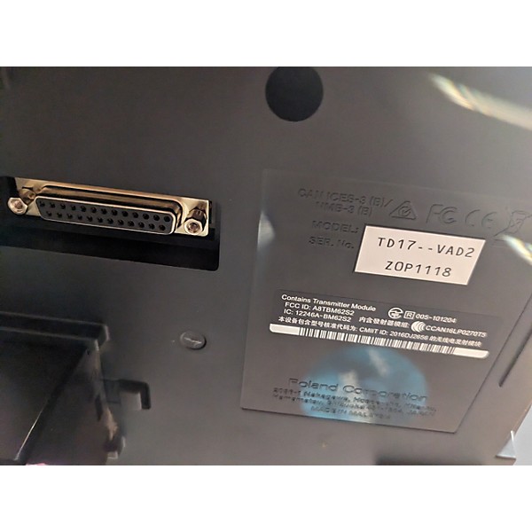 Used Roland VAD307 Electric Drum Set