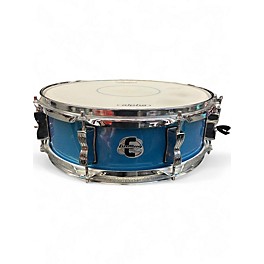 Used Ludwig 14X5 Element Evolution  Blue Sparkle Drum