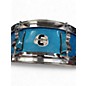 Used Ludwig 14X5 Element Evolution  Blue Sparkle Drum