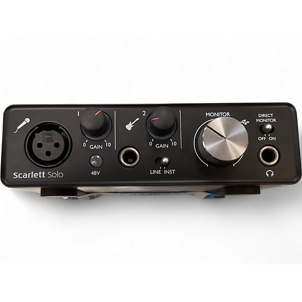 Used Focusrite Scarlett Solo Gen 2 Audio Interface