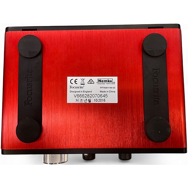 Used Focusrite Scarlett Solo Gen 2 Audio Interface