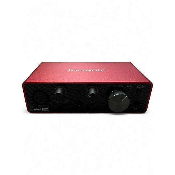 Used Focusrite Scarlett Solo Gen 3 Audio Interface