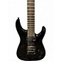 Used Jackson JS22-7 Dinky 7 String Black Solid Body Electric Guitar
