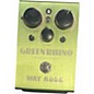 Used Way Huge Electronics WHE202 Green Rhino Overdrive Effect Pedal