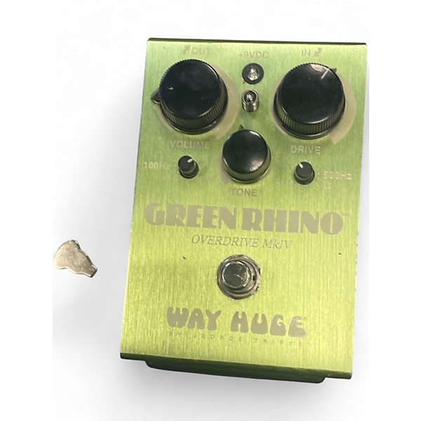 Used Way Huge Electronics WHE202 Green Rhino Overdrive Effect Pedal