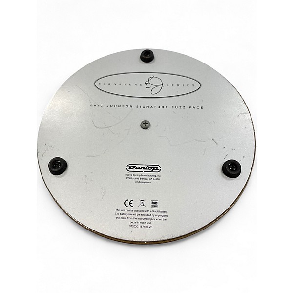 Used Dunlop EJF1 Eric Johnson Signature Fuzz Face Effect Pedal