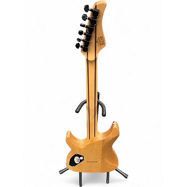 Used Schecter Guitar Research reaper 6 charcoal burst Solid Body Electric Guitar