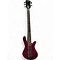 Used Spector Legend 5 Standard Purple Electric Bass Guitar thumbnail