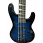 Used Jackson JS3V Concert 5 String FLAMED BLUE Electric Bass Guitar