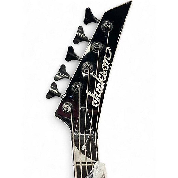 Used Jackson JS3V Concert 5 String FLAMED BLUE Electric Bass Guitar