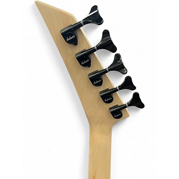 Used Jackson JS3V Concert 5 String FLAMED BLUE Electric Bass Guitar