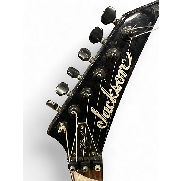 Used Jackson Phil Demmel Signature King V Black Solid Body Electric Guitar