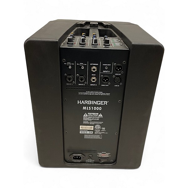 Used Harbinger mls1000 Powered Speaker