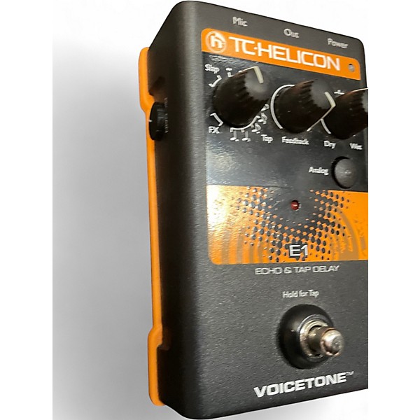 Used TC Helicon VOICETONE SINGLE E1 Effect Pedal