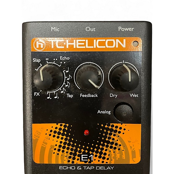Used TC Helicon VOICETONE SINGLE E1 Effect Pedal