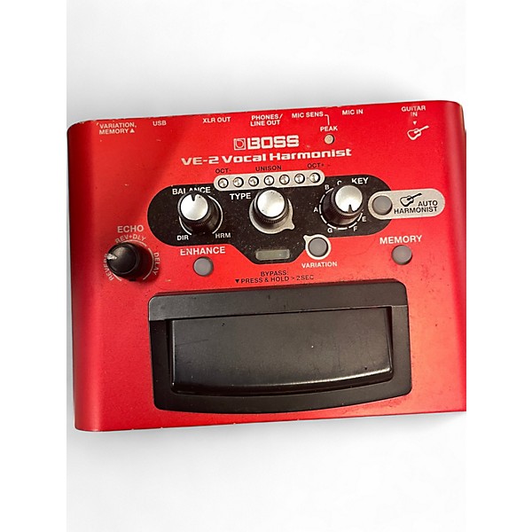 Used BOSS VE2 Vocal Harmonist Effect Processor