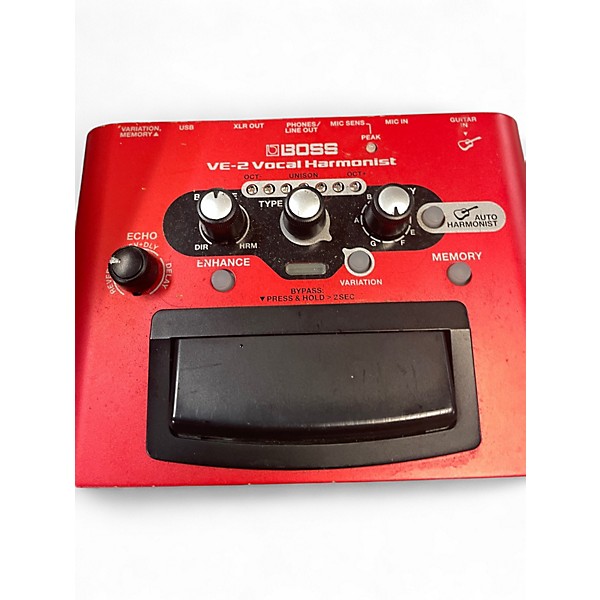 Used BOSS VE2 Vocal Harmonist Effect Processor