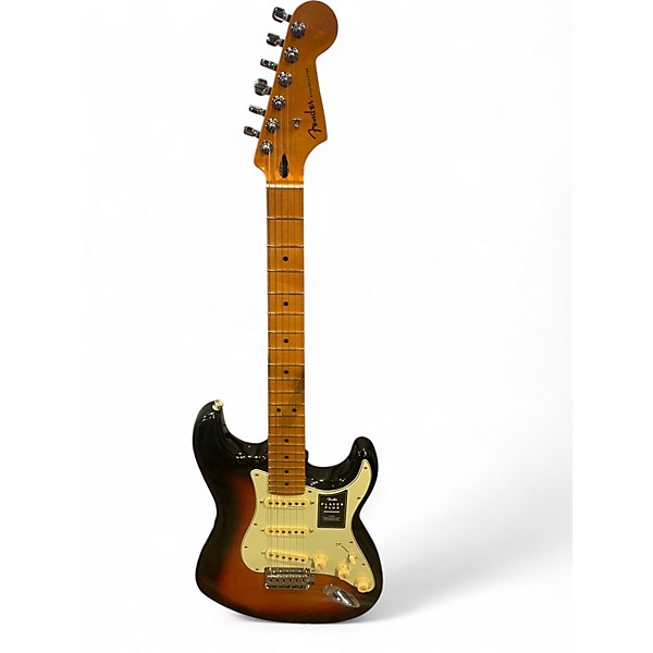 Used Fender Player Plus Stratocaster Sunburst Solid Body Electric Guitar
