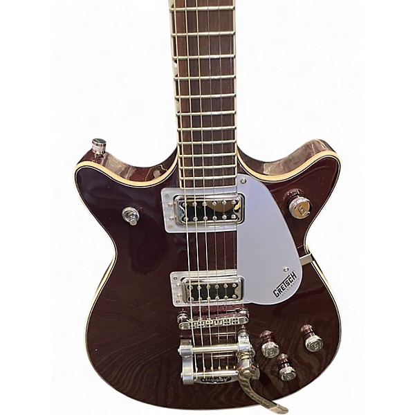 Used Gretsch Guitars G5232T ELECTROMATIC DOUBLE JET FT WITH BIGSBY DARK CHERRY METALLIC Solid Body Electric Guitar