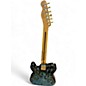 Used Fender Artist Series James Burton Telecaster Blue Paisley Flames Solid Body Electric Guitar