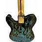 Used Fender Artist Series James Burton Telecaster Blue Paisley Flames Solid Body Electric Guitar