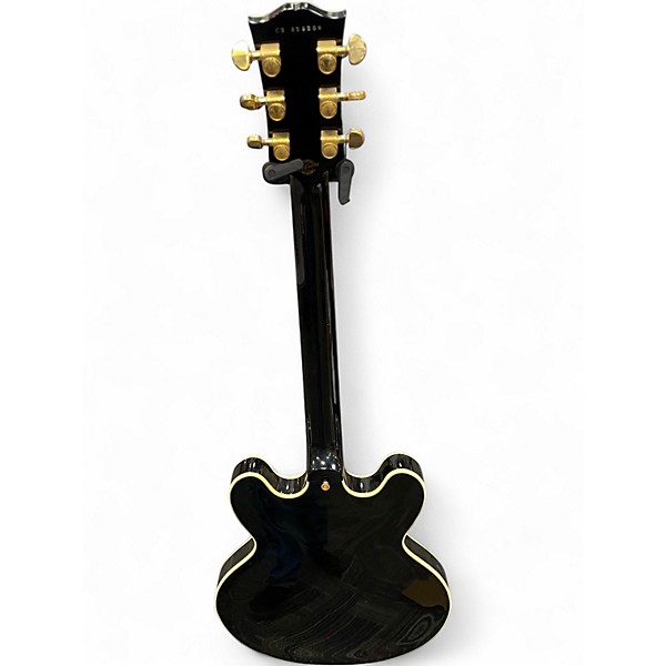 Used 2012 Gibson CUSTOM SHOP ES355 BIGSBY Black Hollow Body Electric Guitar