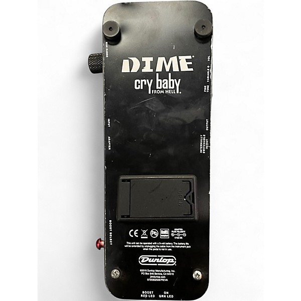 Used Dunlop Dime Crybaby Effect Pedal