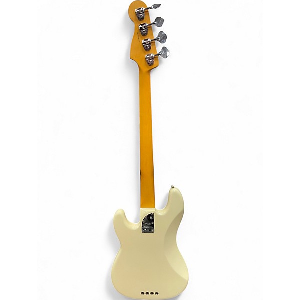 Used Fender American Professional II Precision Bass Olympic White Electric Bass Guitar
