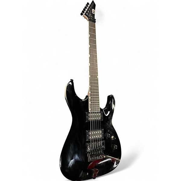 Used ESP LTD MH200 Black Solid Body Electric Guitar