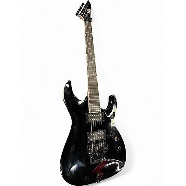 Used ESP LTD MH200 Black Solid Body Electric Guitar