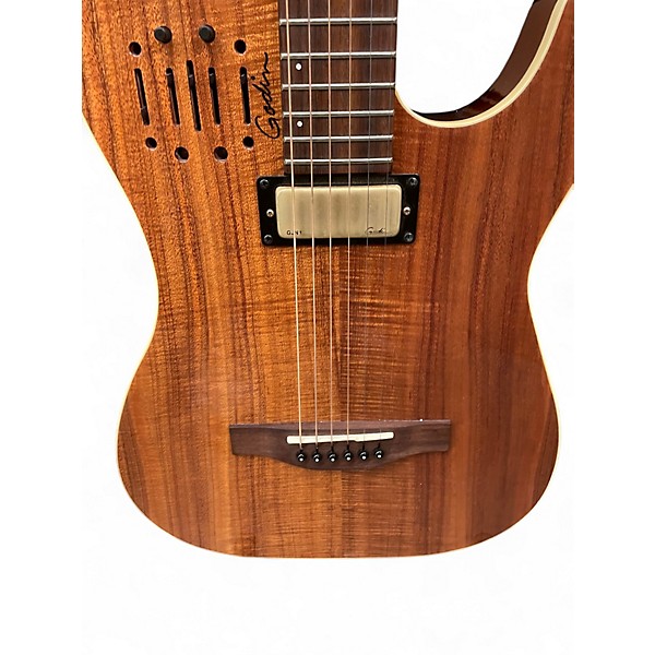 Used Godin 40th Anniversary Acousticaster Natural Acoustic Electric Guitar