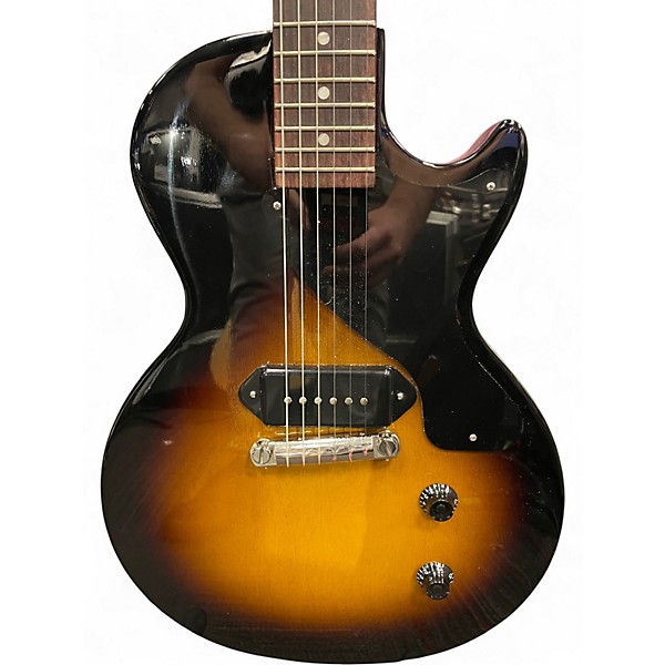 Used Gibson Les Paul Junior Sunburst Solid Body Electric Guitar